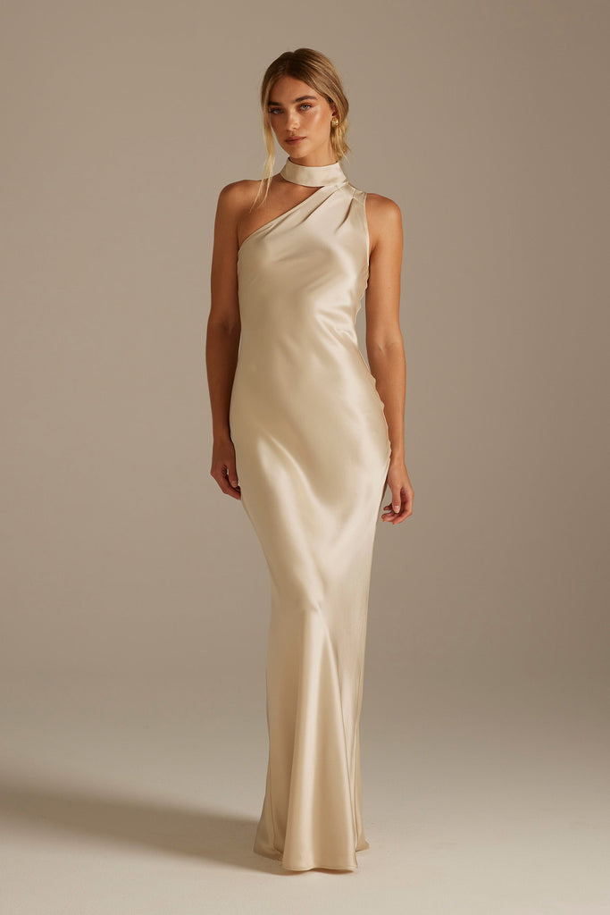 Billie Champagne Bridesmaid Dress_XS_