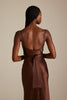 Cameron back shot of Slip Espresso Bridesmaid Dress_XS_