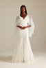 Poppy wedding Dress sleeves paired wi th Sienna Wedding Dress